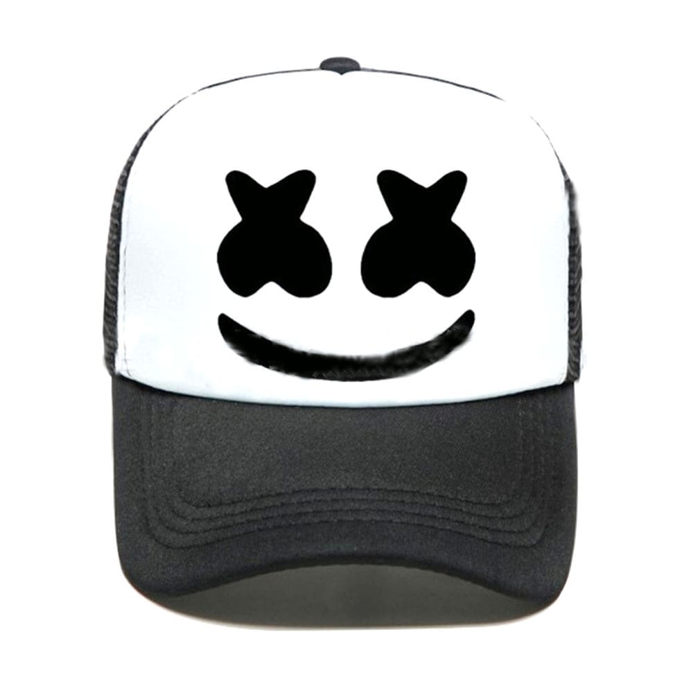 Boné de beisebol Smileys Faces Anime Snapback Hat Poliéster