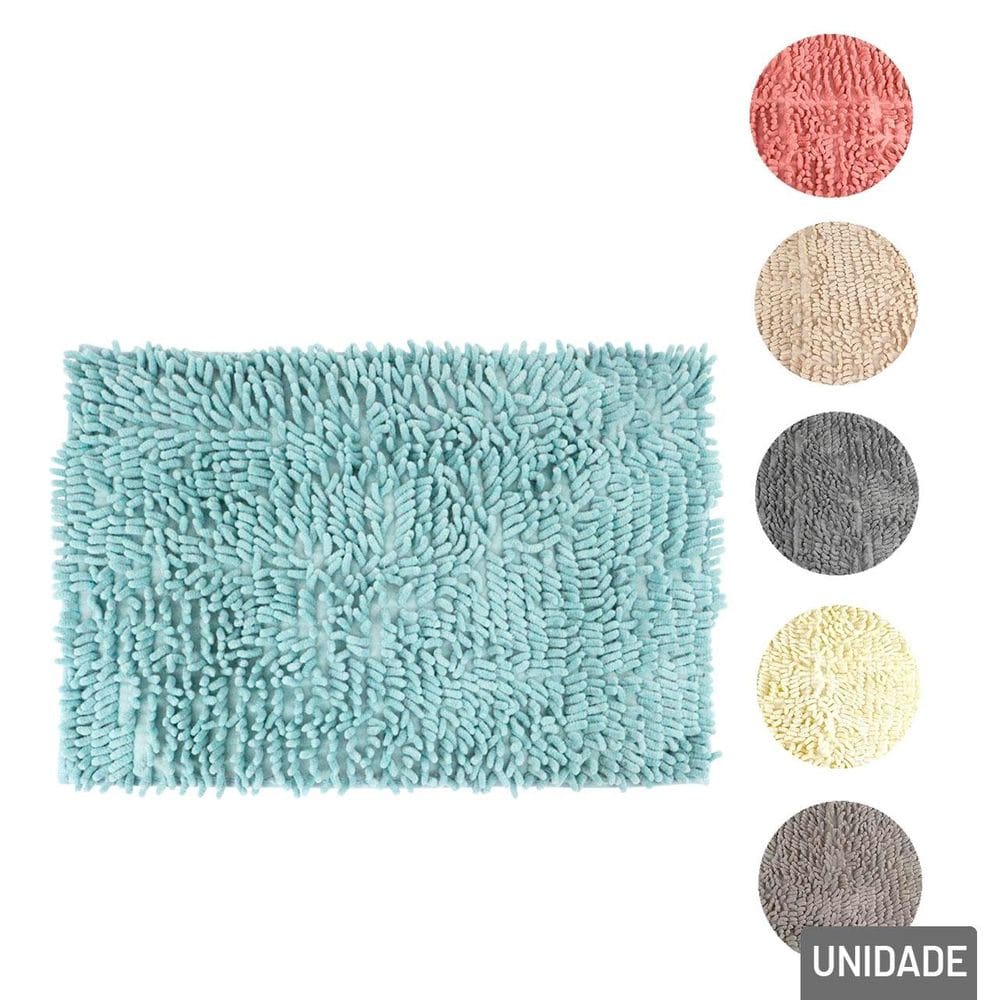 Tapete de Poliéster 38x57cm Felpudo Color - Tudo em Caixa