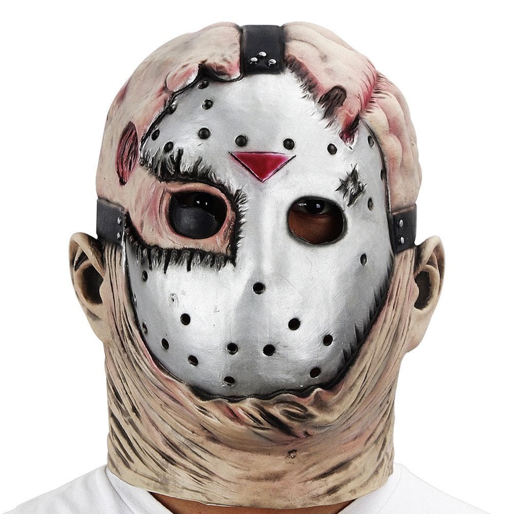 Mask Horror Jason`s Full Face Latex Freddy Vs. Jason