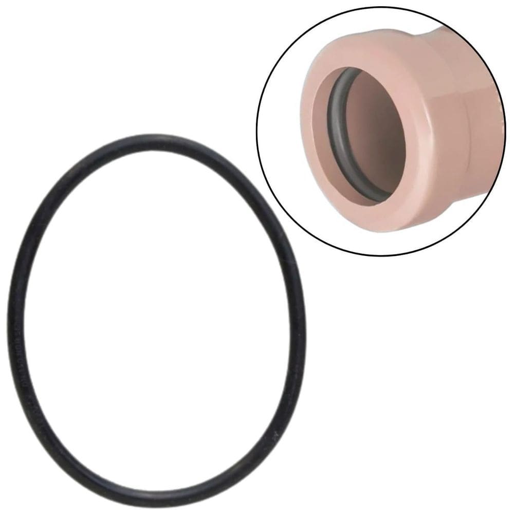 Anel De Vedação Para Esgoto Borracha Preta Encanamento Dn75