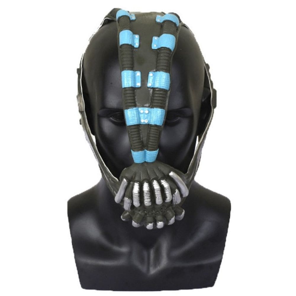 Mask Bane Headgear Latex Scary Face Cosplay Fantasia de Cosplay