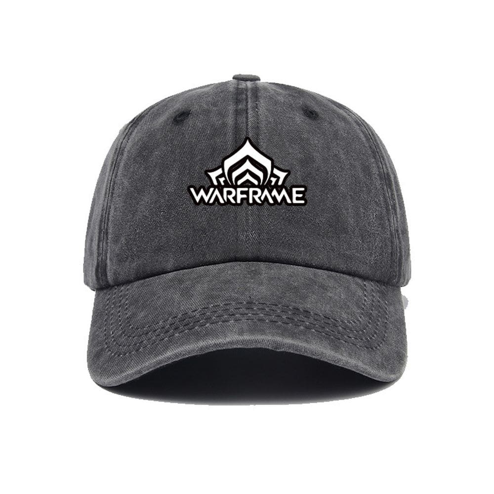 Boné de beisebol Warframes Anime Snapback Hat Denim Black