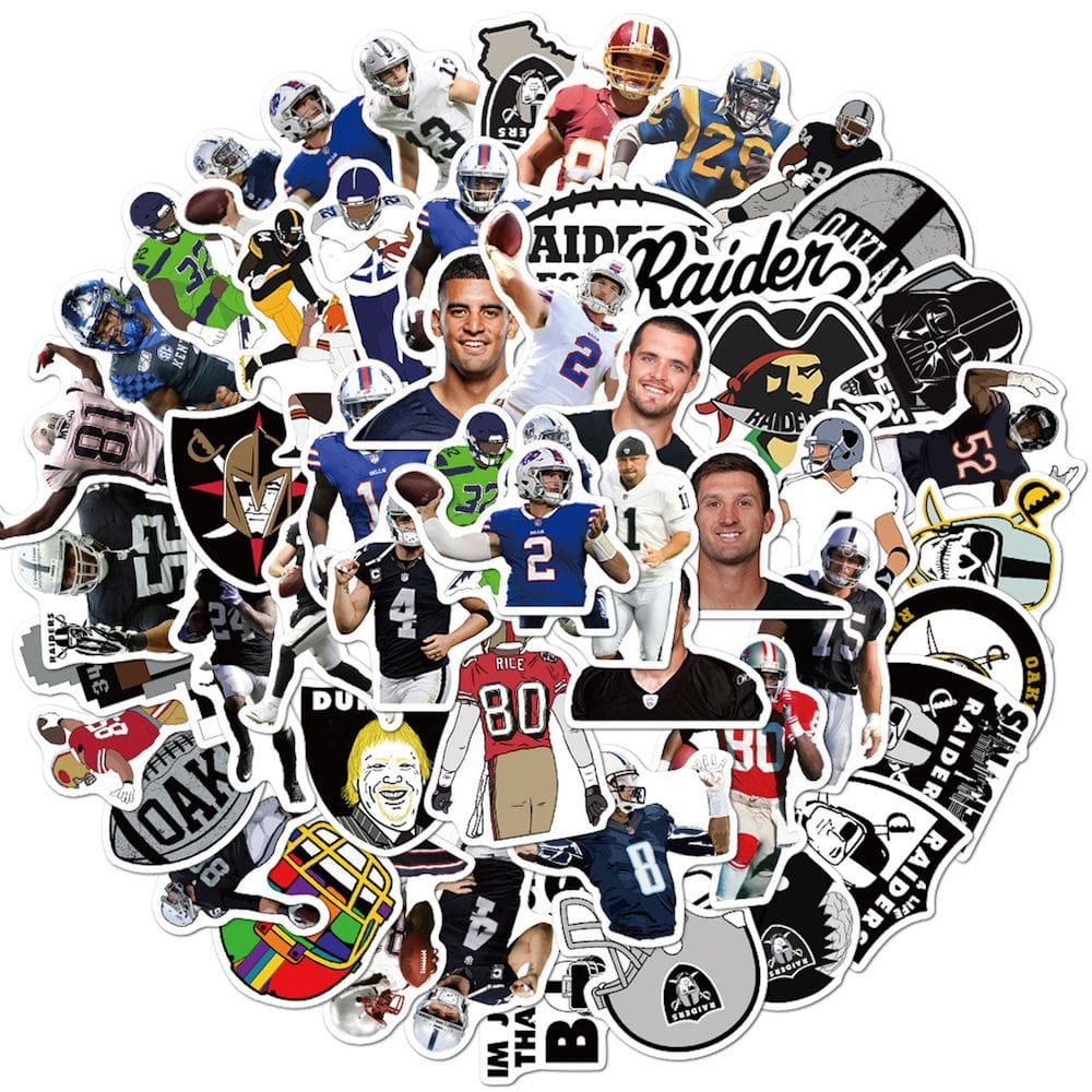 Pacote de adesivos Oaklands Anime, 50 unidades de adesivos decorativos de desenhos animados