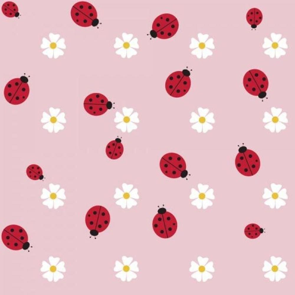 Papel De Parede Infantil Joaninha