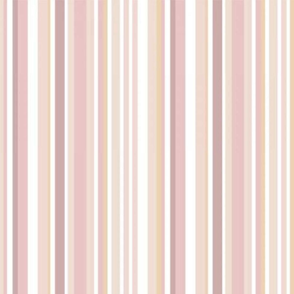 Papel De Parede Listrados Rosa Pastel