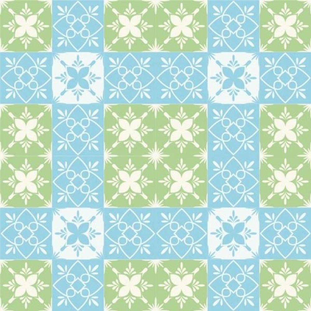 Papel De Parede Infantil Azuleijo Português Faro