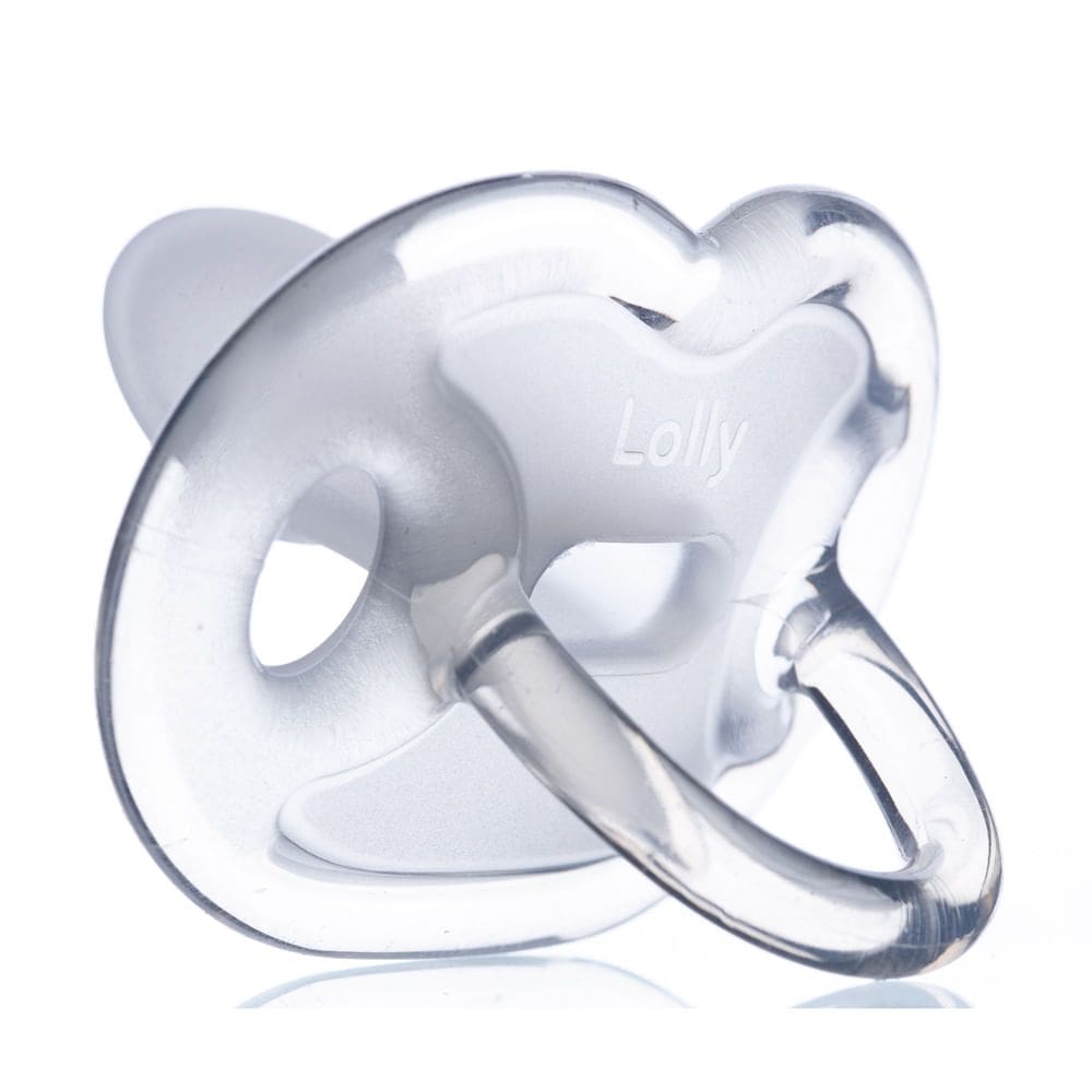 Chupeta Lolly Special Silicone Tamanho 2 +6 Meses Transparente com 1 Unidade