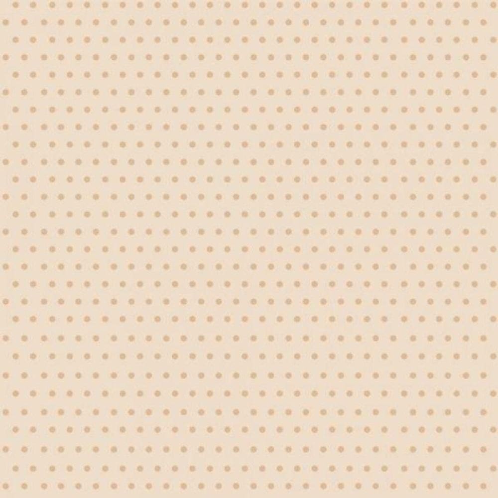 Papel De Parede Bolinhas Laranja