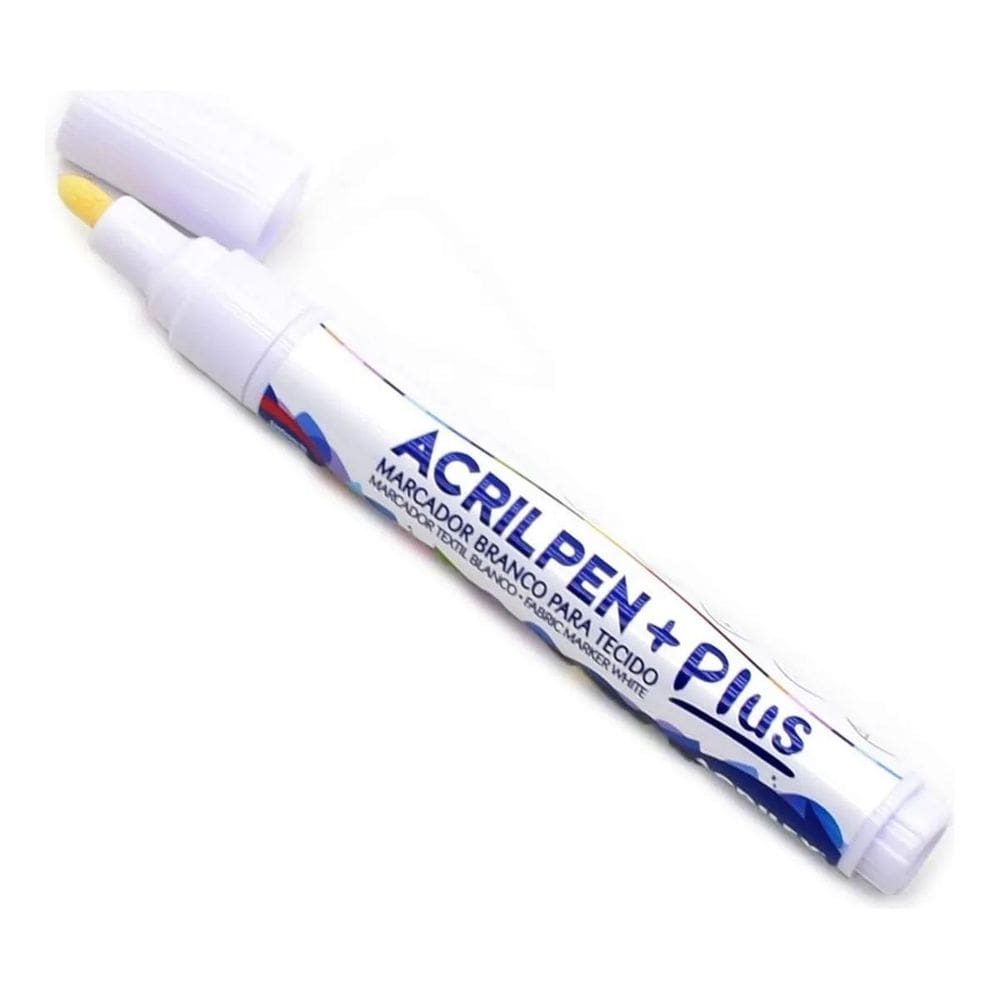 Marcador Branco Para Tecido Acrilpen - Acrilex - 04426519