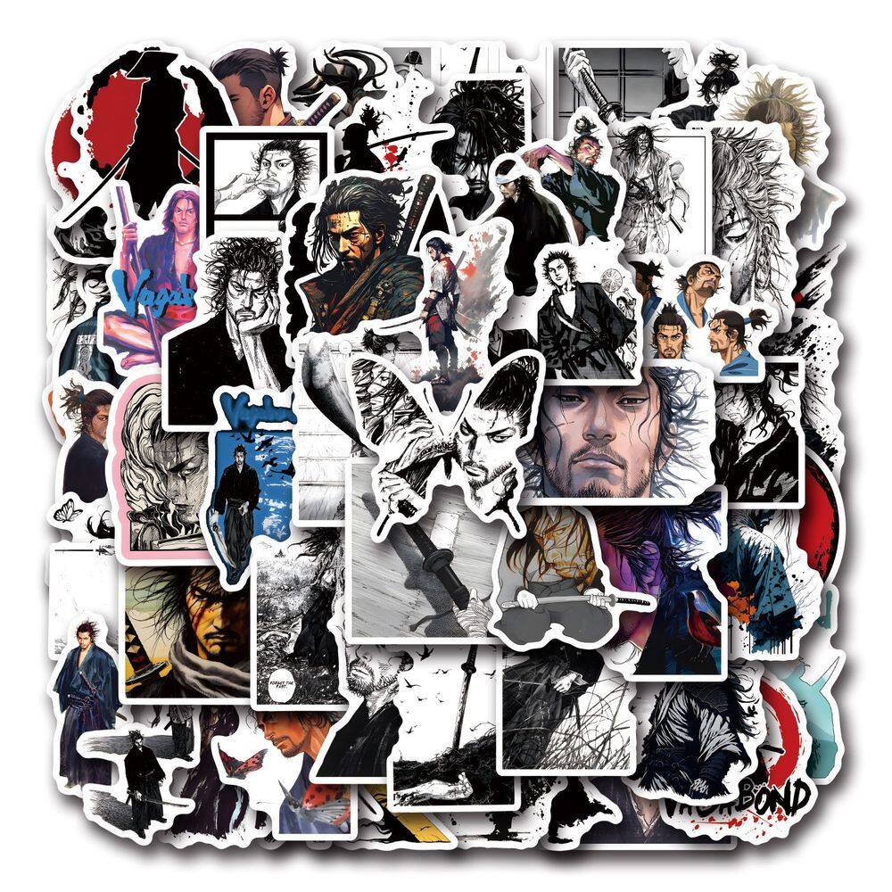 Adesivos Vagabonds Waterproof Vinyl Anime 55 unidades/lote 5-7 cm