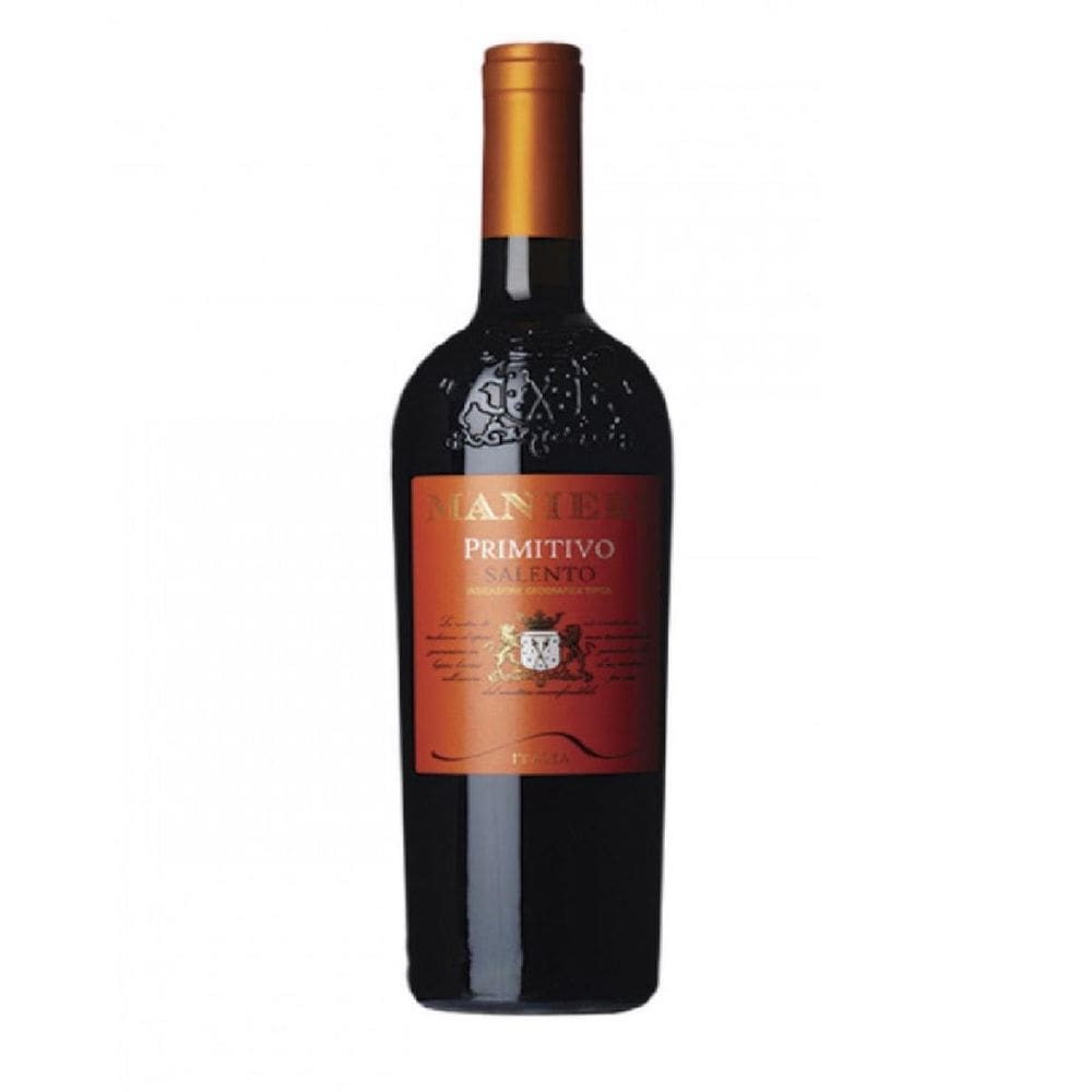 Vinho Italiano Manieri Primitivo Di Puglia Salento Igt 750Ml