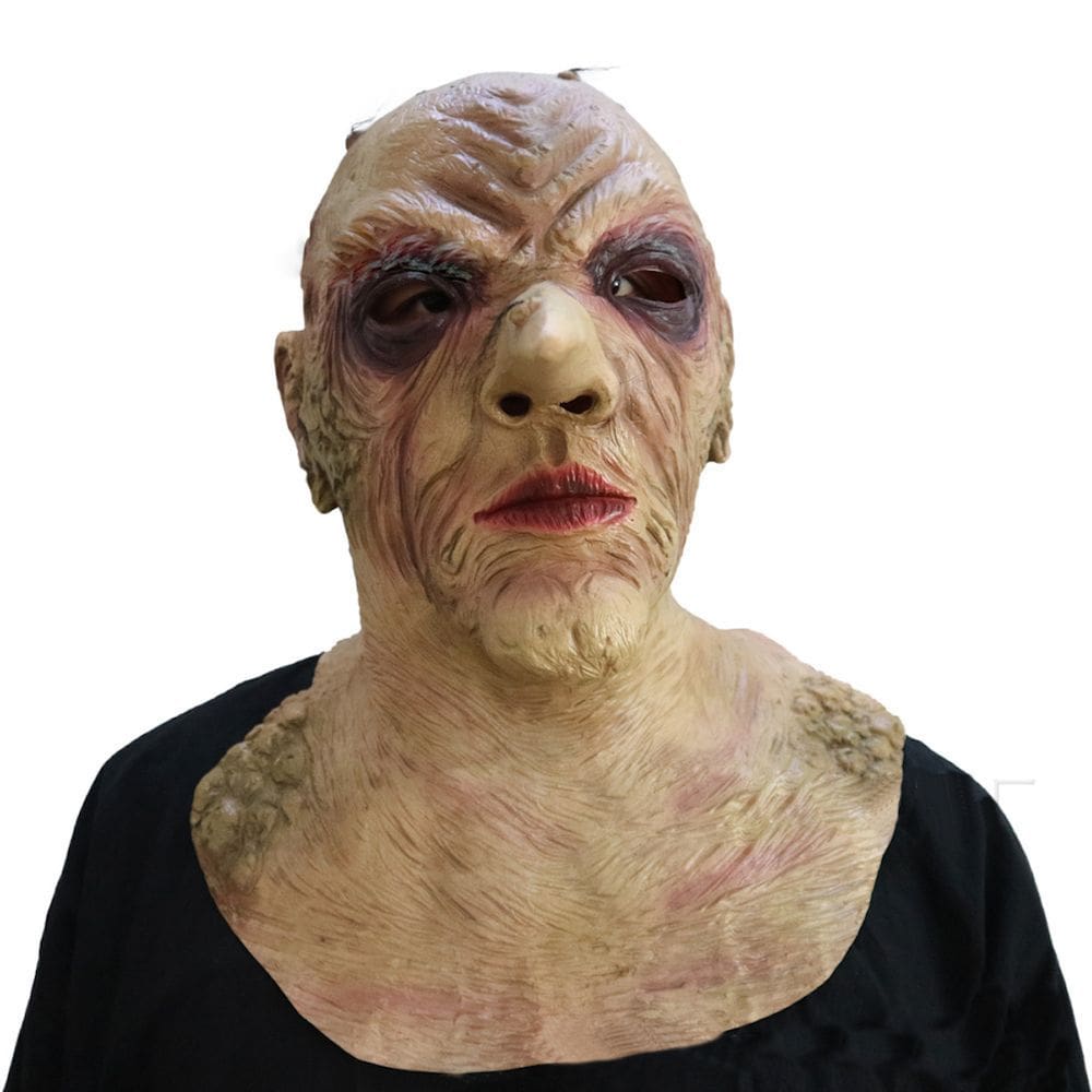 Mask Resident Evil Headgear Latex Face Cosplay Traje de Cosplay Facial
