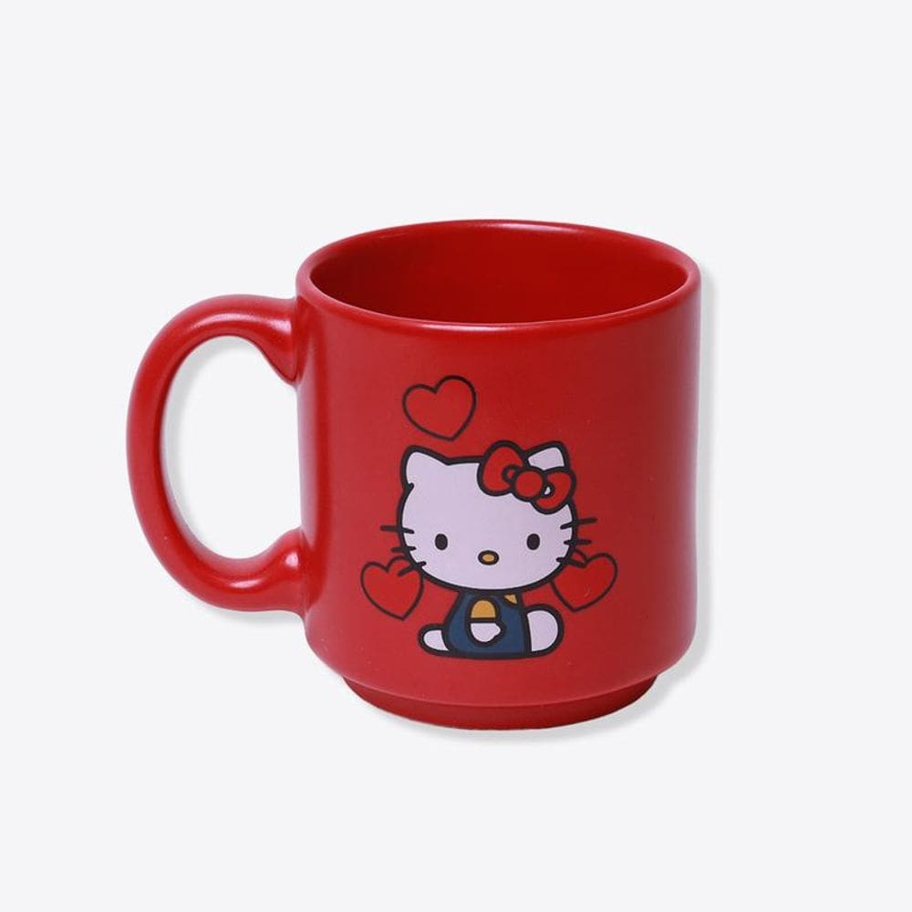 Caneca Mini Tina 100Ml Hello Kitty Vermelha