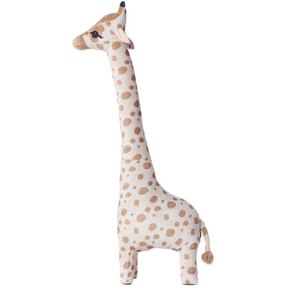 Brinquedo de pelúcia Giraffe Cartoon Giraff Girl de 13 cm