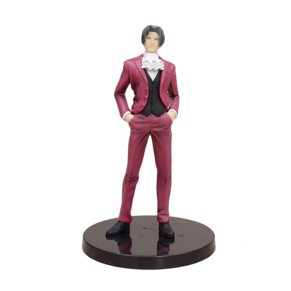 Brinquedo de boneco de anime colecionável Aces Attorneys Miles Edgeworth