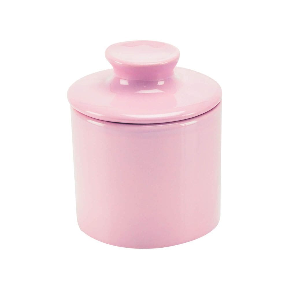 Manteigueira Francesa De Cerâmica Lisa