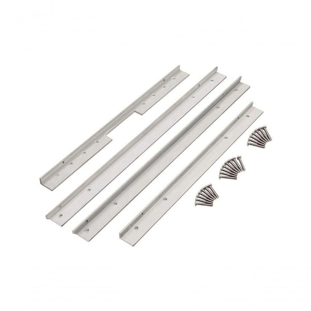 Kit De Instalação Flush Tramontina Para Lixeira De Embutir Quadrum 5 Litros