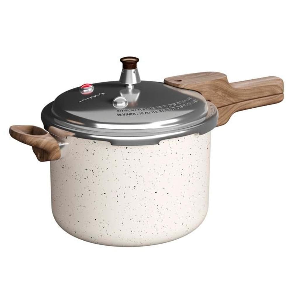 Panela De Pressão Presscook 4,2L Indução Vitrocerâmico Inox Mármol Mimo Style