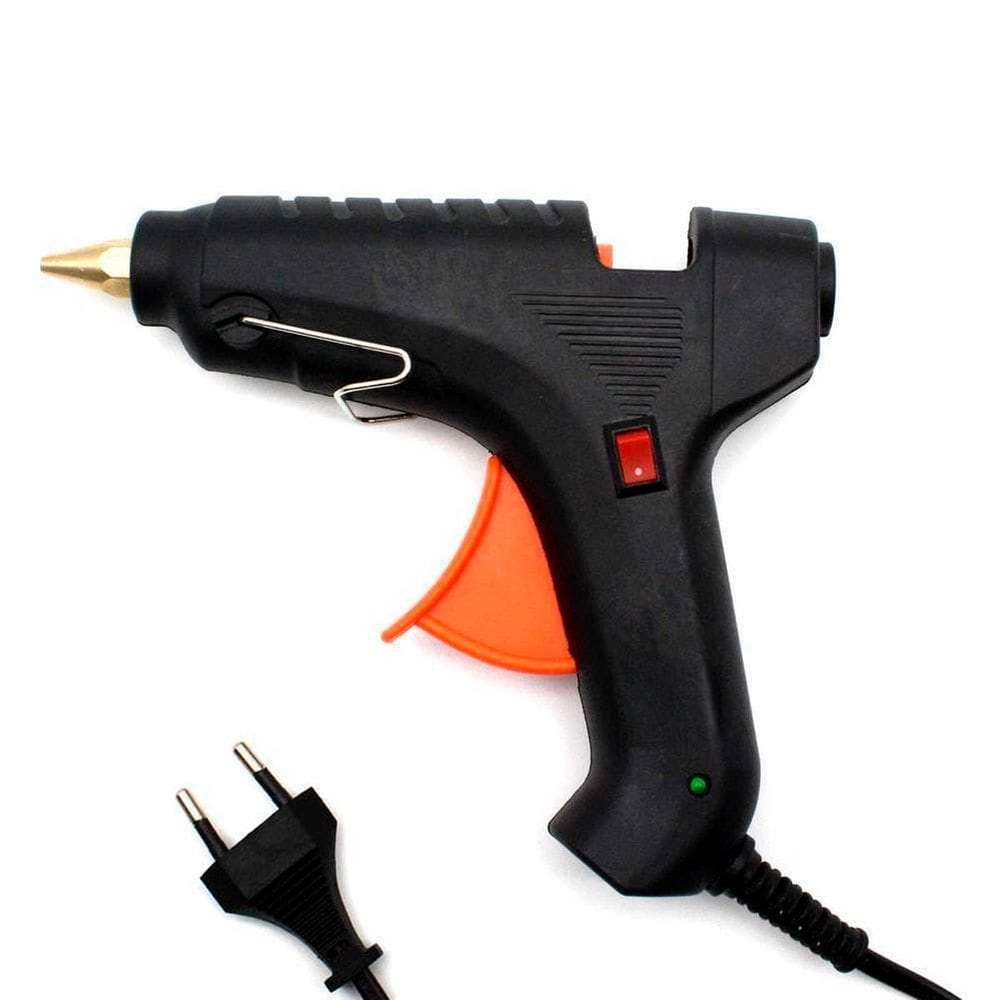 Pistola Cola Quente Bivolt Elétrica Para Trabalhos Escolares