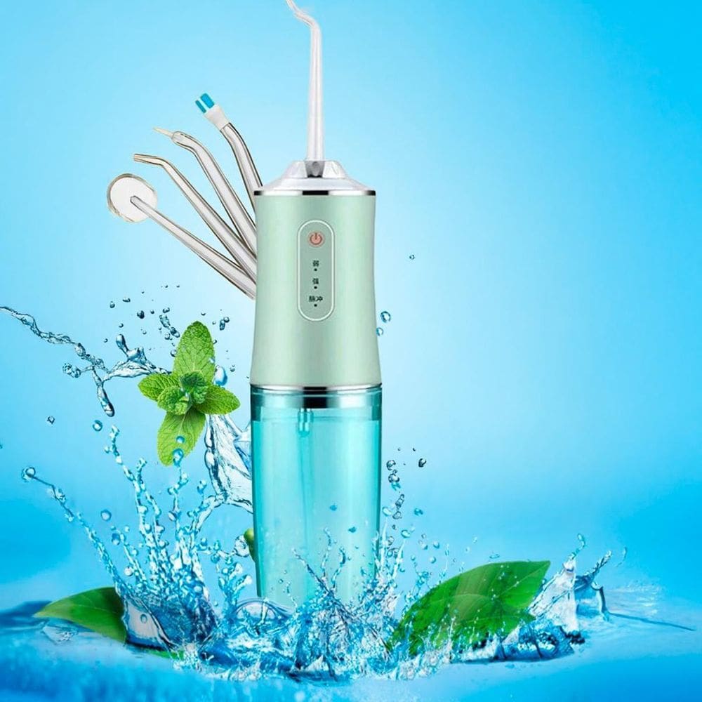 Aparelho Bucal Jato Potente Bivolt Limpeza Profunda Dentes