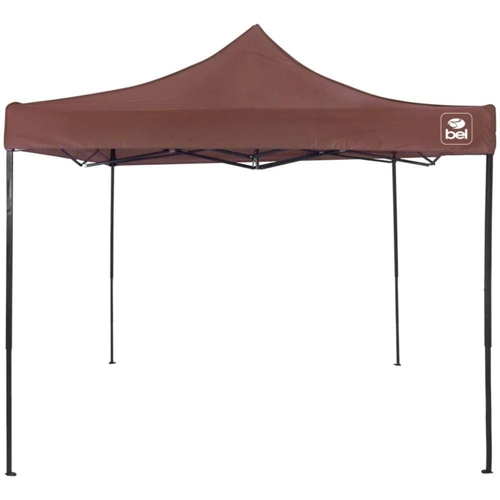 Tenda Gazebo Dobrável Pagoda Bel 3x3 Marrom