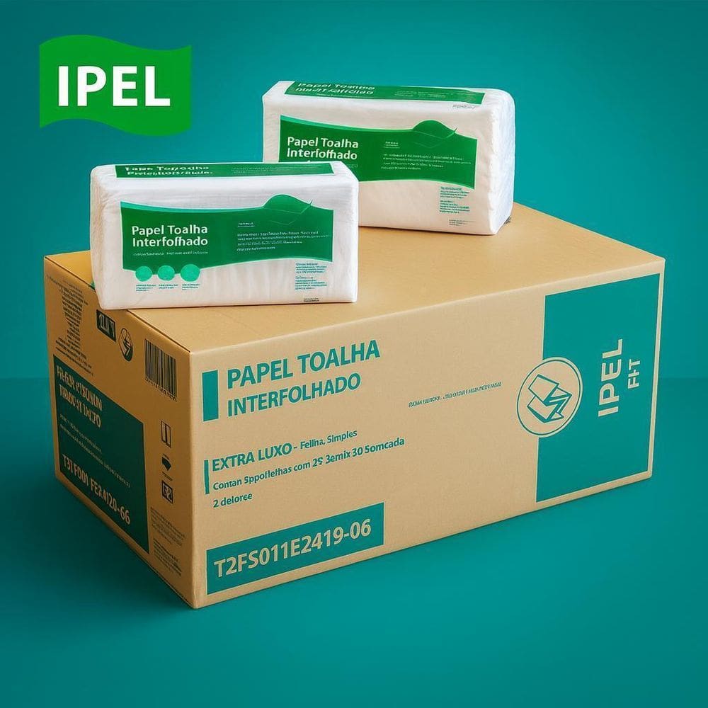 Ipel 22,5X20,5 Folha Simples Interfolha 2000Fls