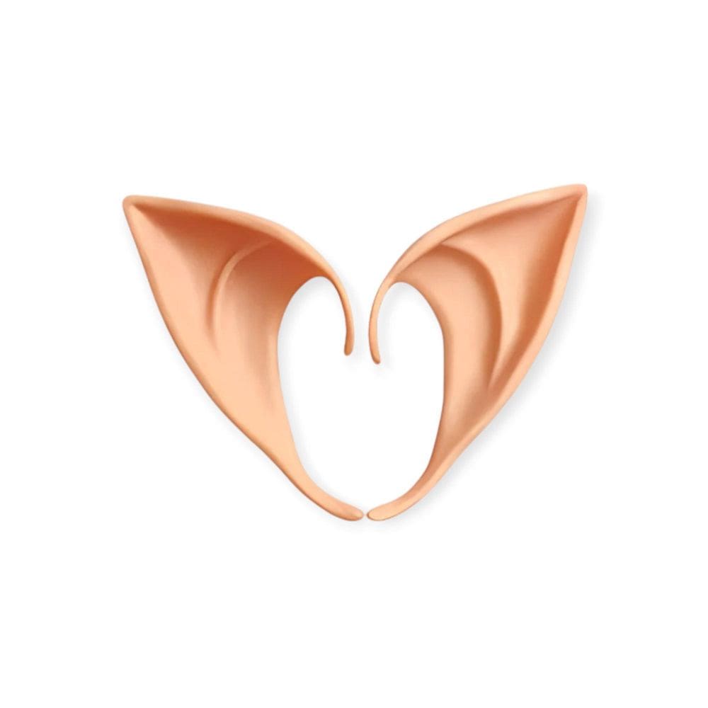 Par De Orelhas Longa De Elfo Ou Fada Em Látex Para Fantasia