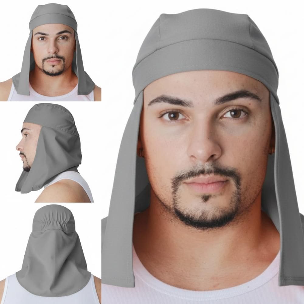 Kit 5 Touca de Soldador Brim Legionário Sem Aba Proteção Solar Maicol