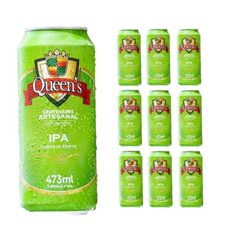 Cerveja Queens Ipa Lata 473 Ml