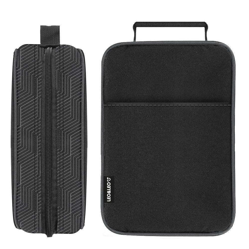 Estojo Baú Box 72 Divisórias Carbon Line Leo&Leo