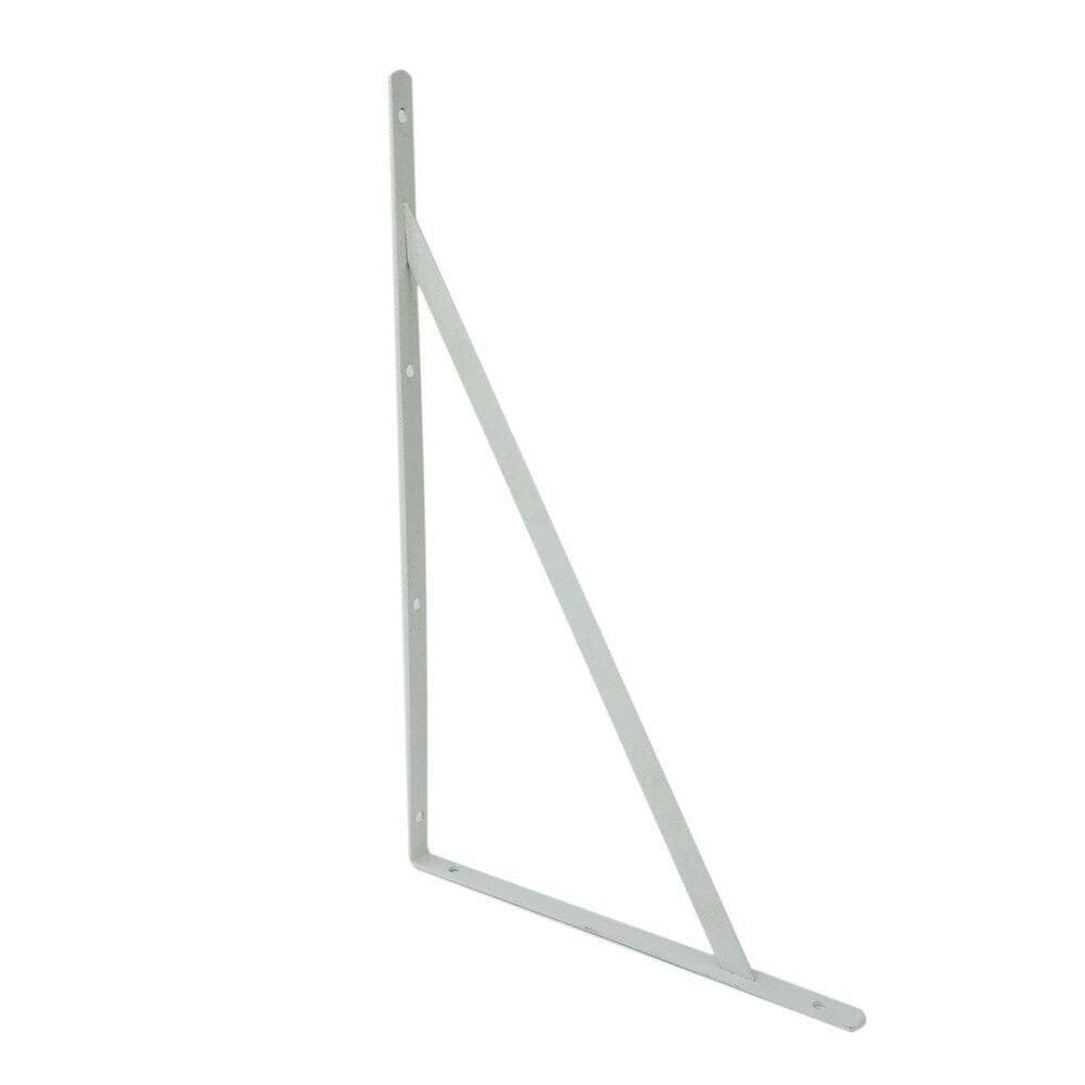 Cantoneira de Ferro 40x25cm Mão Francesa Branco - Tudo em Caixa