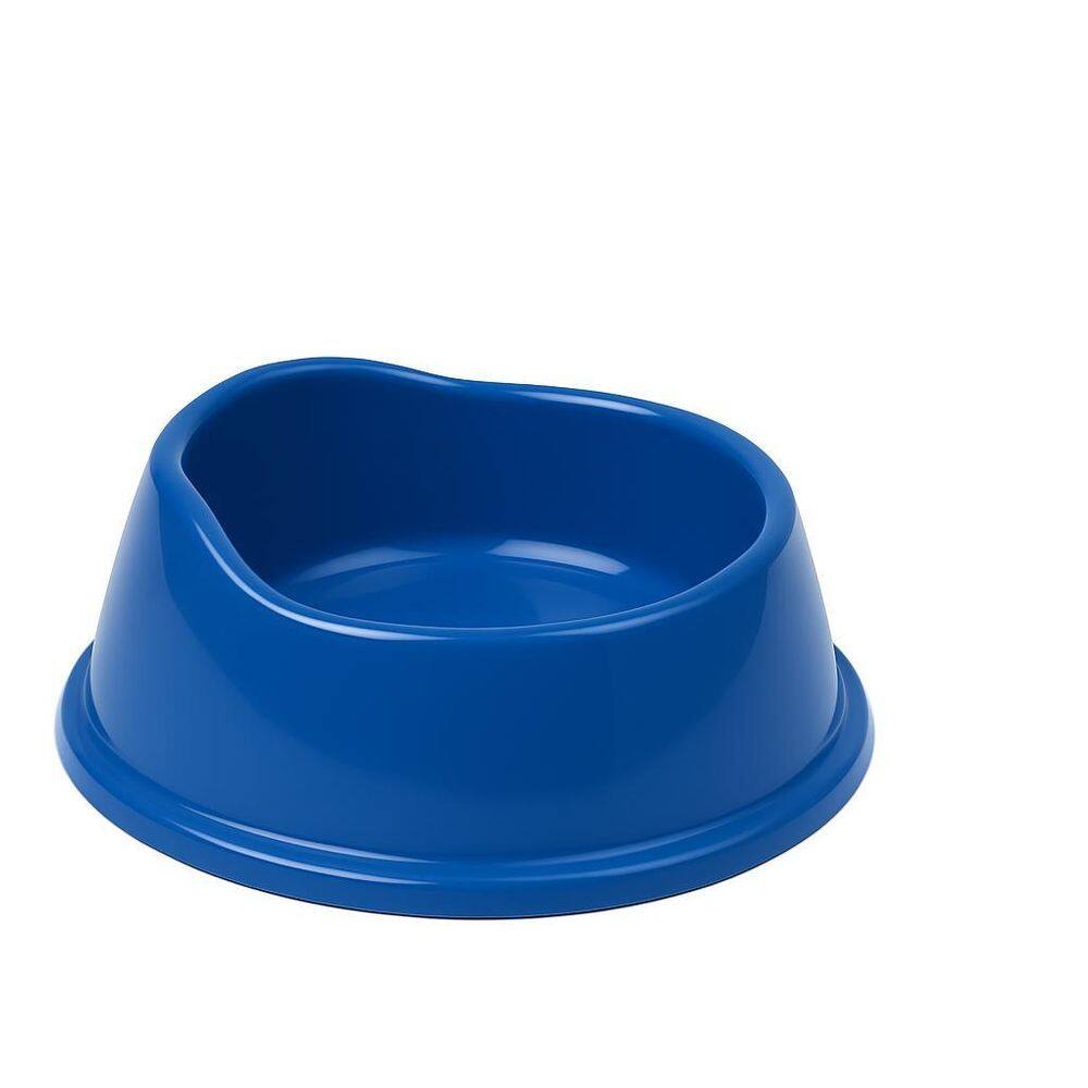 Comedouro Plástico 550Ml Para Cães E Gatos -