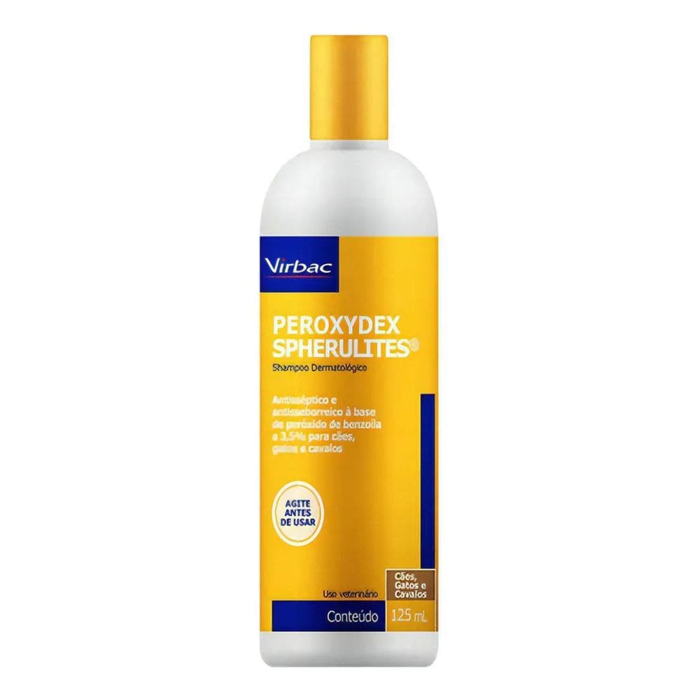 2X Shampoo Peroxydex Spherulites 125Ml Virbac