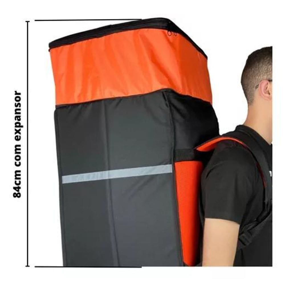 Mochila Motoboy Grande 170 Litros Impermeável Cargueiro Bag