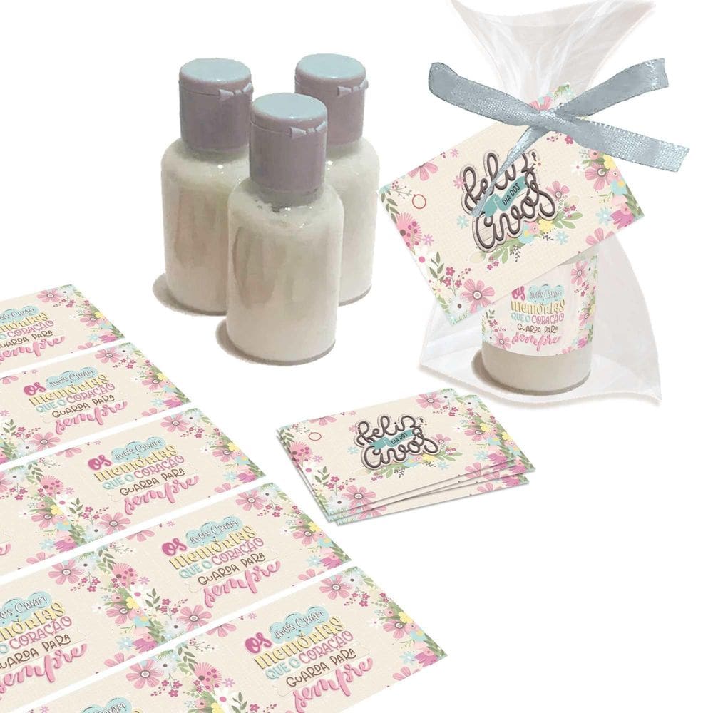 50 Lembrancinha Dia Dos Avós Mini Hidratante