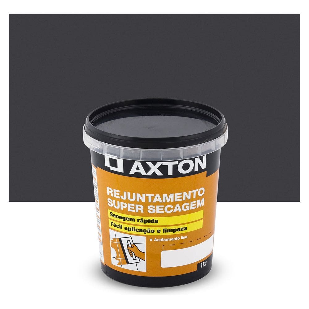 Rejunte Cimenticio Aditivado Preto 1 Kg Rendimento 4m2