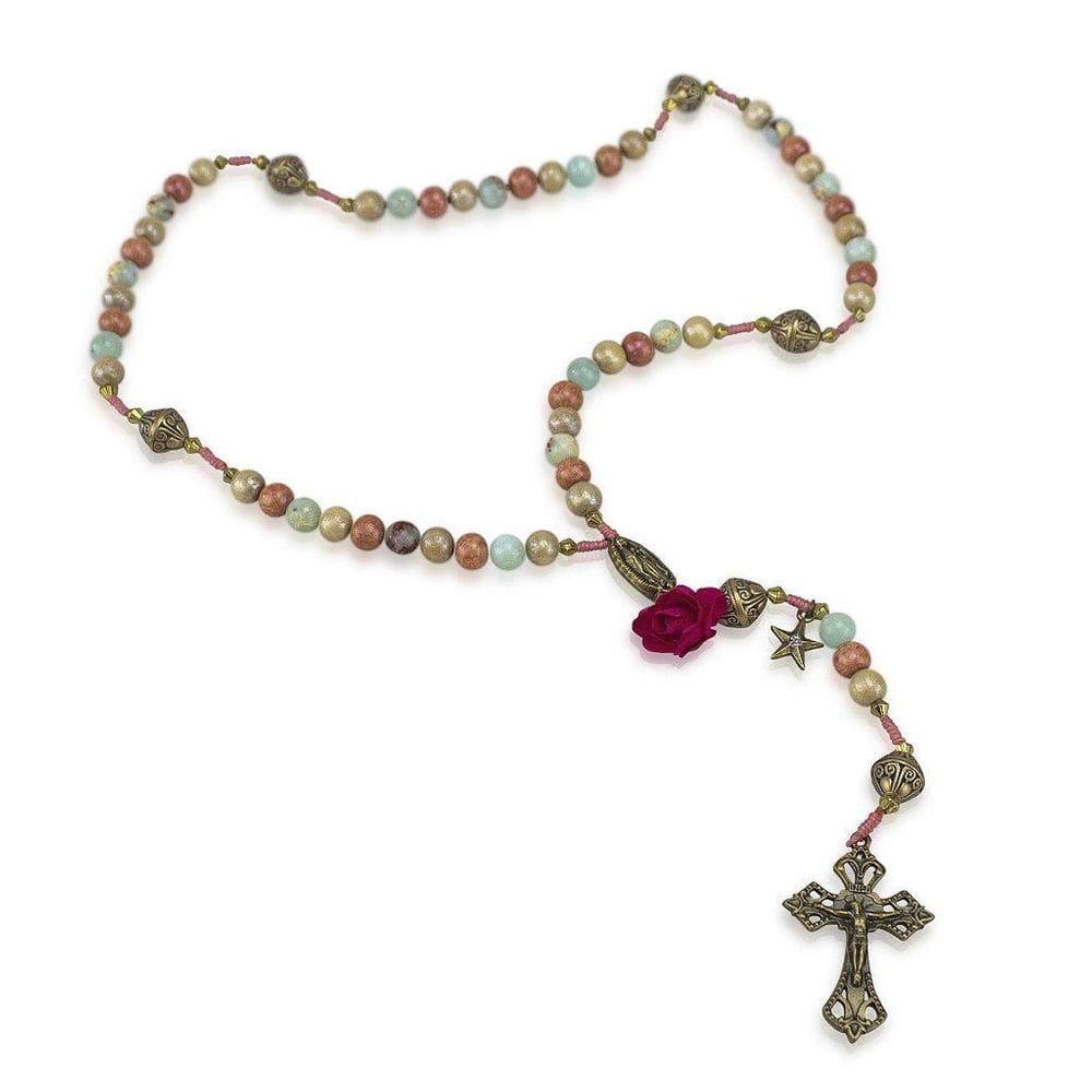 Terço Nossa Senhora De Guadalupe Madeira 8Mm