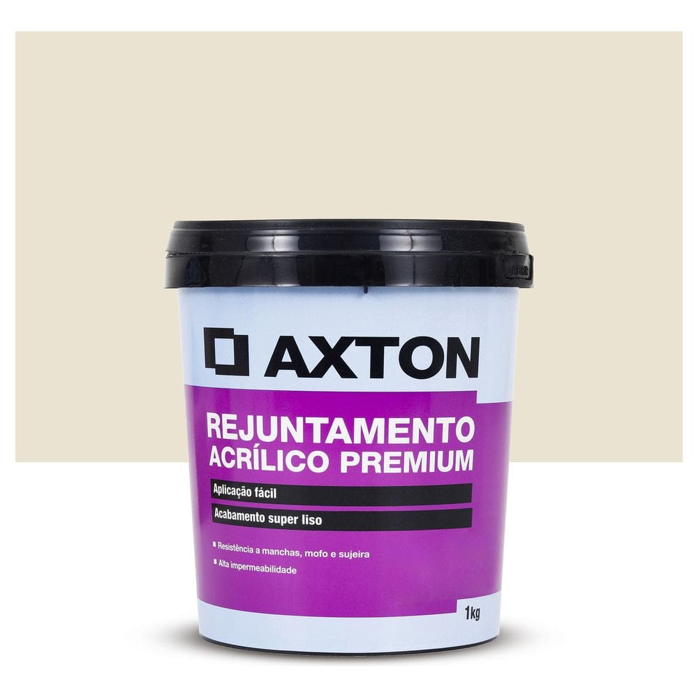Rejunte Acrilico Marfim 1 Kg Rendimento 3m2