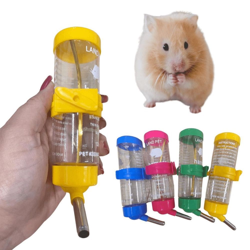 Bebedouro Para Porquinho Da India Hamster Ou Coelho 125 Ml