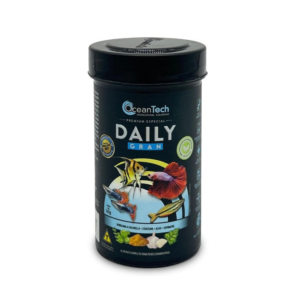 Ração Ocean Tech Daily Gran 50G