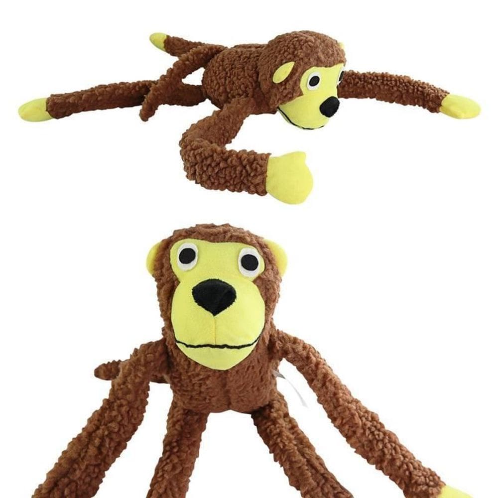 Macaco Mordedor De Brinquedo Para Pets Grande Alivia