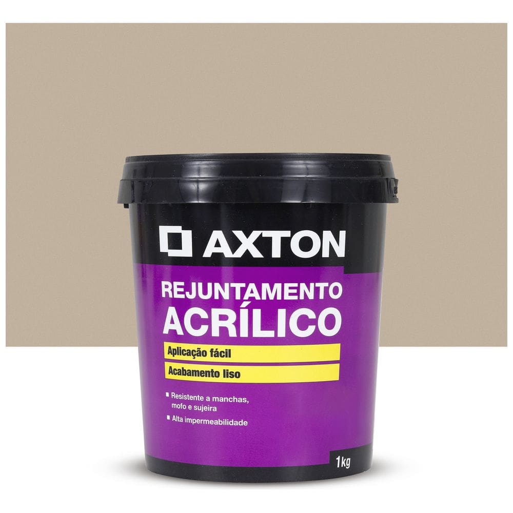 Rejunte Acrilico Camurca 1 Kg Rendimento 3m2