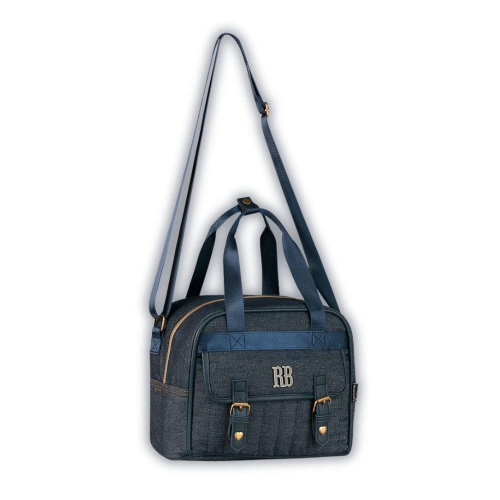 Lancheira Rebecca Bonbon Jeans Bolsa Térmica Meninas Passeio
