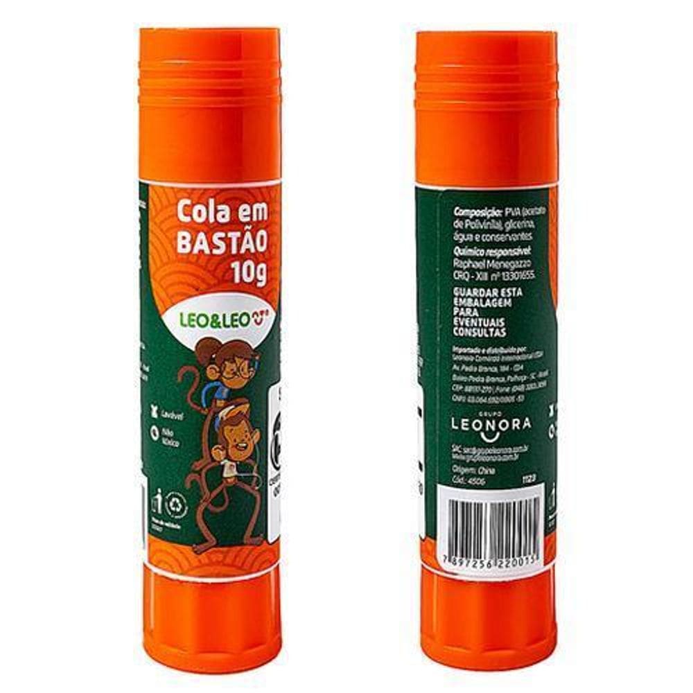 Kit 5 Cola Bastao 10G Leoeleo