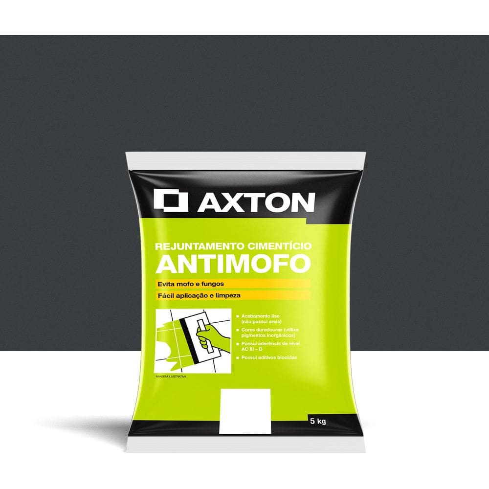 Rejunte Cimenticio Aditivado Preto 5 Kg