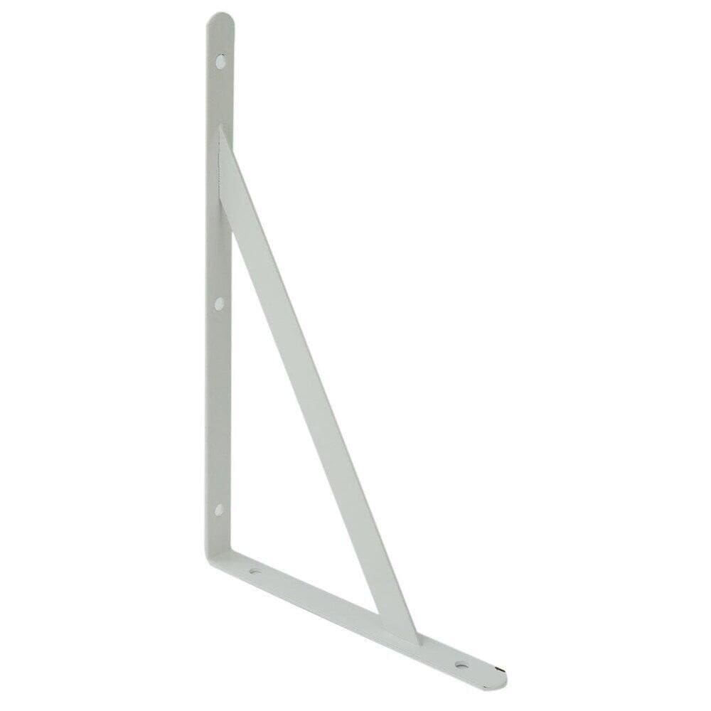 Cantoneira de Ferro 25x16cm Mão Francesa Branco - Tudo em Caixa