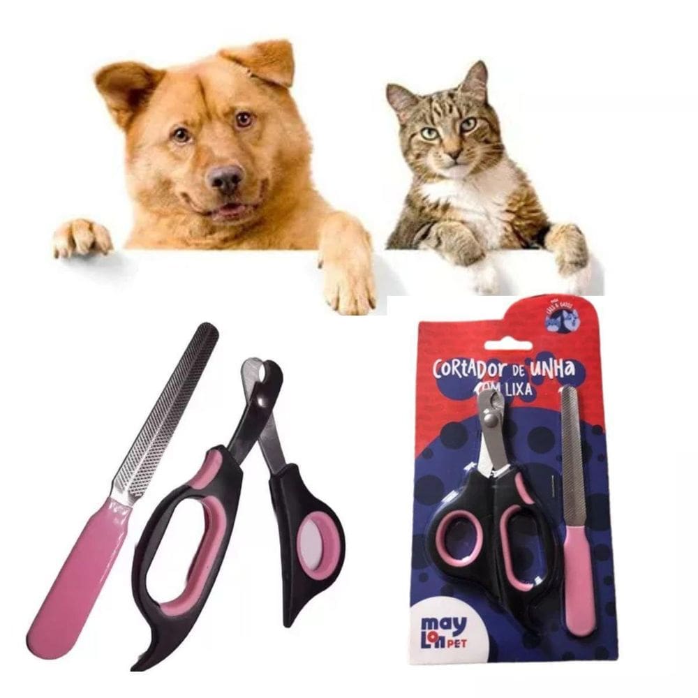 Cortador De Unha Pet Cães E Gatos Alicate +