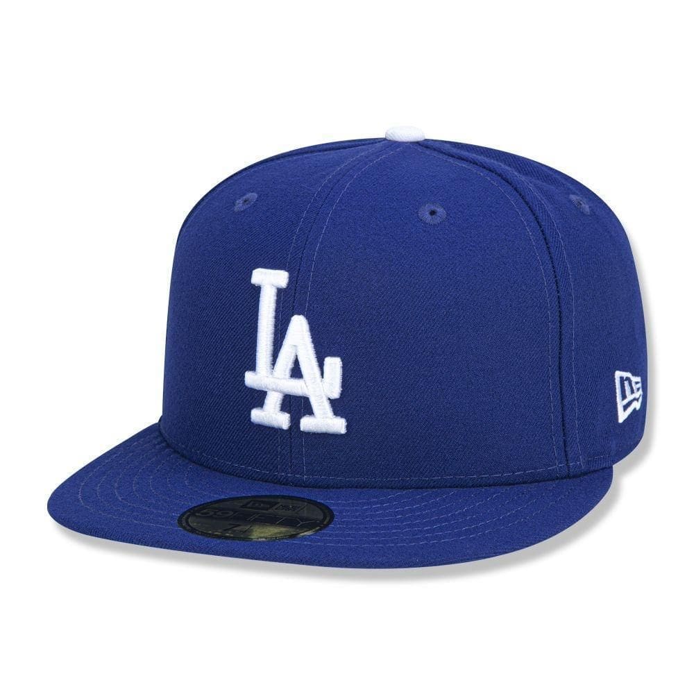 Boné Los Angeles Dodgers 5950 Game Cap Fechado Mlb New Era