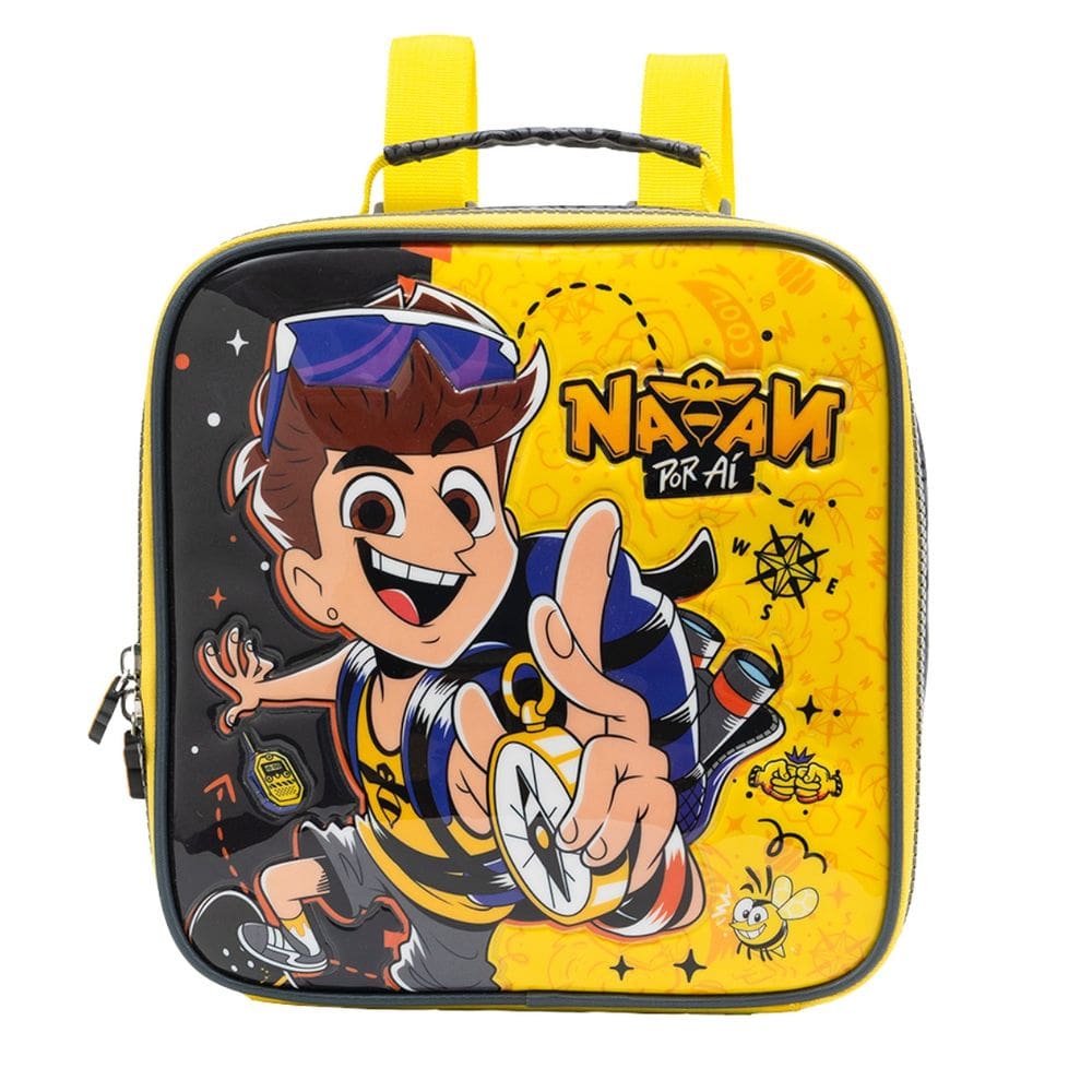 Lancheira Térmica Escolar Natan Por Aí Meninos Infantil