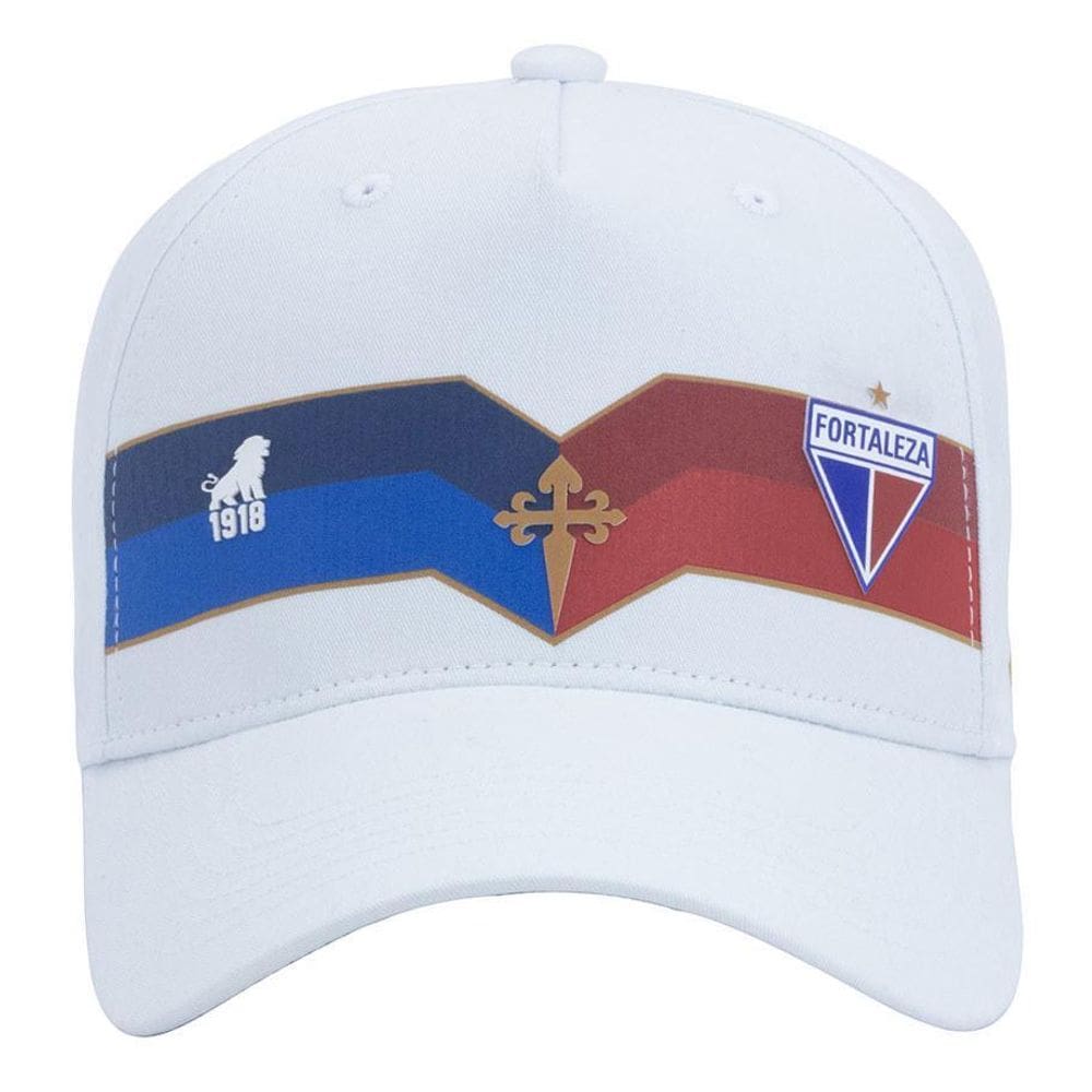 Boné Fortaleza Silk Frontal Branco Supercap